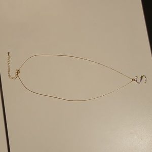 Gold 'S' Necklace